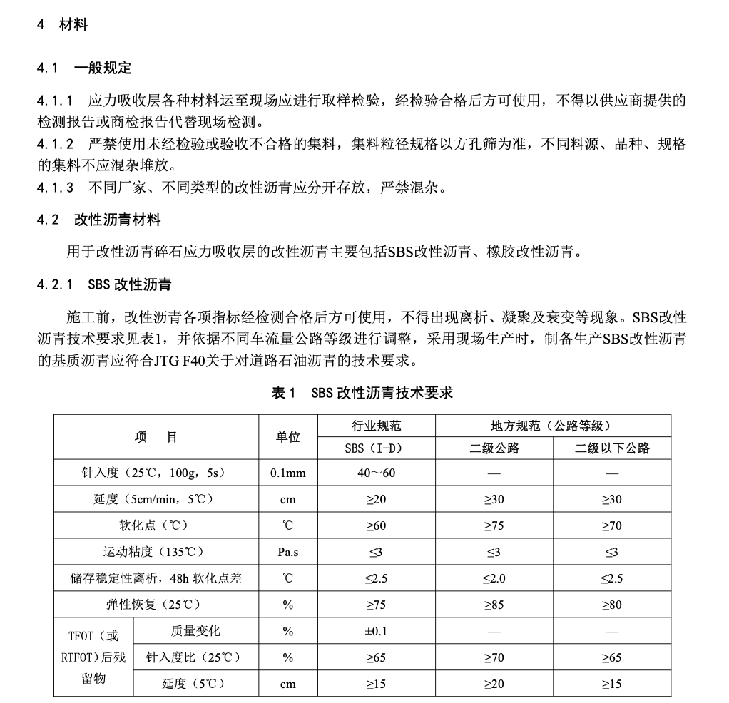 DB36T1837-2023普通公路改性沥青碎石应力吸收层施工技术规范