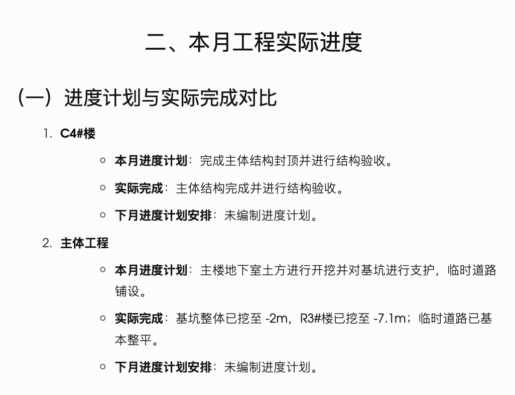 合肥南巽宝成九珑湾2008年9月工程进度质量安全监理月报