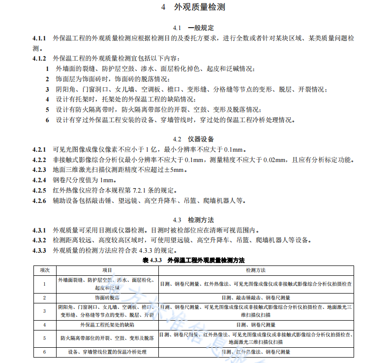 DB11T 2325-2024 建筑外墙外保温工程检验检测技术规程