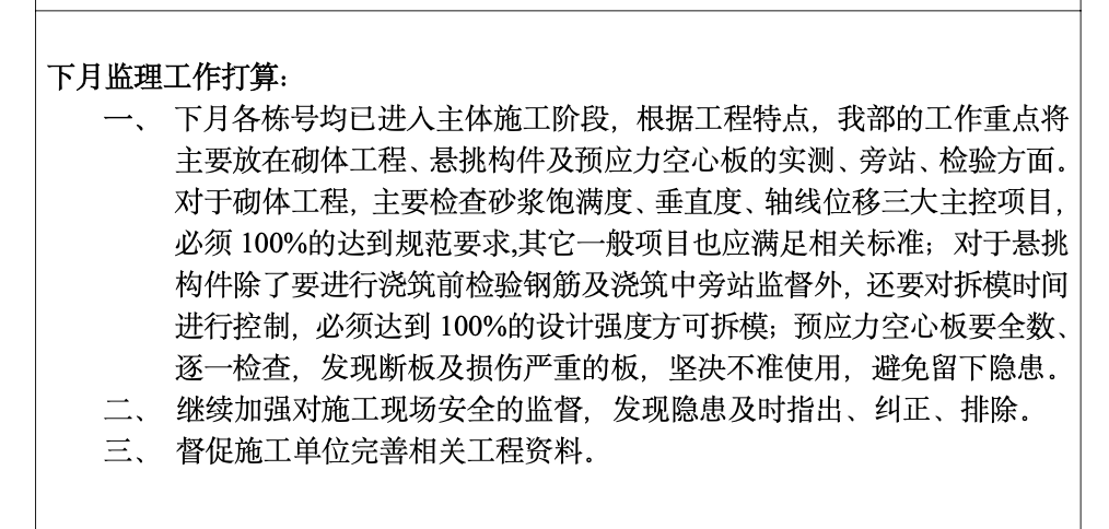 资阳市106省道高岩村五、六社拆迁安置房工程建设监理工作月报