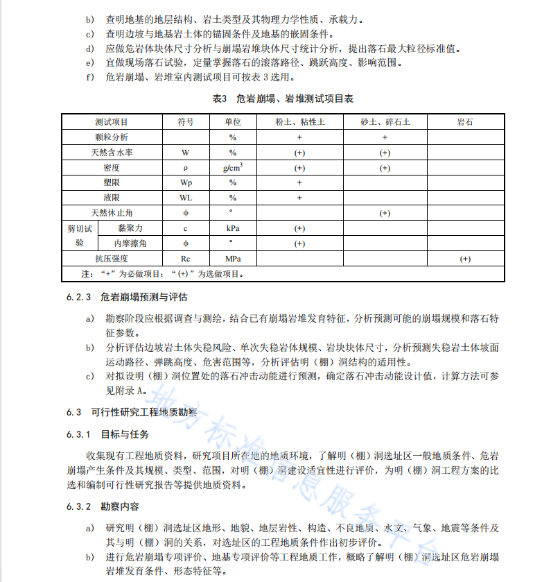 DB51T2599-2019 公路明（棚）洞勘察设计指南