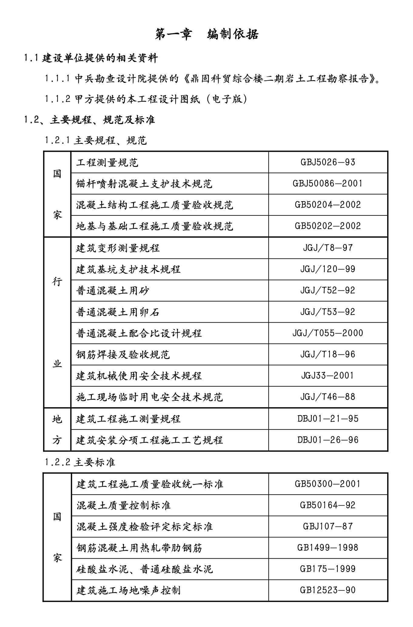 鼎固科贸综合楼二期地下人防施工组织设计