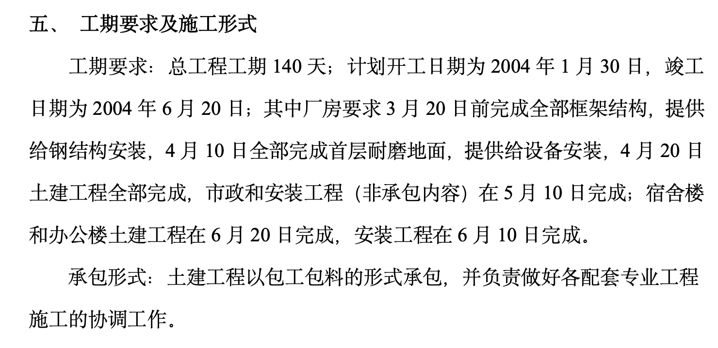 佛山盈峰粉末冶金科技公司（厂房、宿舍楼、办公楼）土建工程施工组织设计