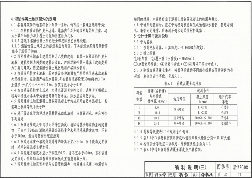 新22G08 管沟及盖板