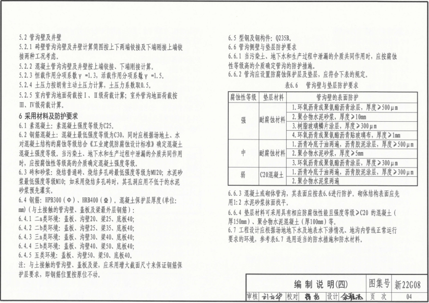 新22G08 管沟及盖板