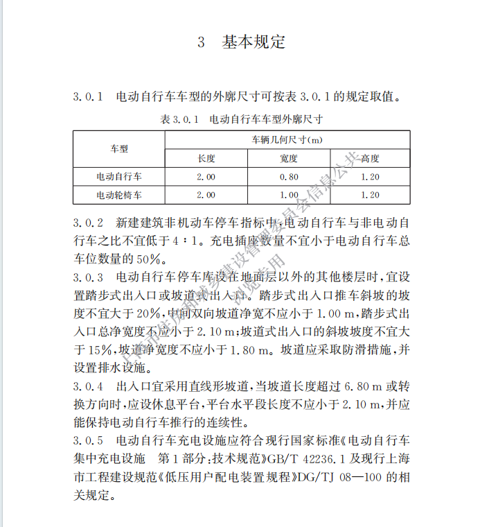 DG TJ08-2451-2024 電動自行車集中充電和停放場所設(shè)計標準