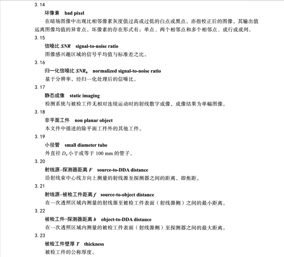 NBT 47013.11-2023 承壓設(shè)備無損檢測(cè) 第11部分：射線數(shù)字成像檢測(cè)