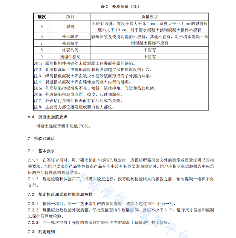 DB 5118T 20.3—2021  配式建筑部品部件交付規(guī)范 第3部分：預(yù)制混凝土樓梯