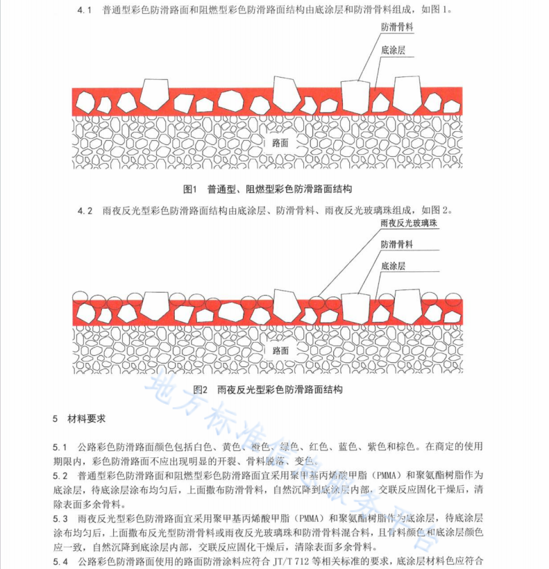 DB51T2427-2017 公路彩色防滑路面設(shè)置規(guī)范