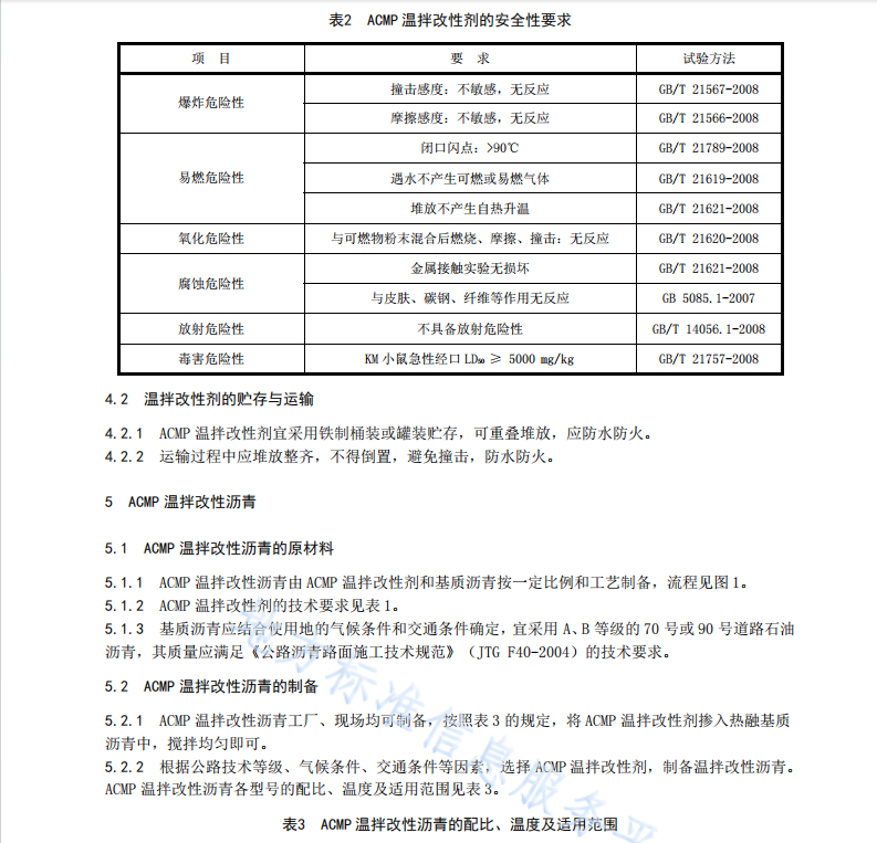 DB51T2512-2018 ACMP溫拌改性瀝青應(yīng)用技術(shù)