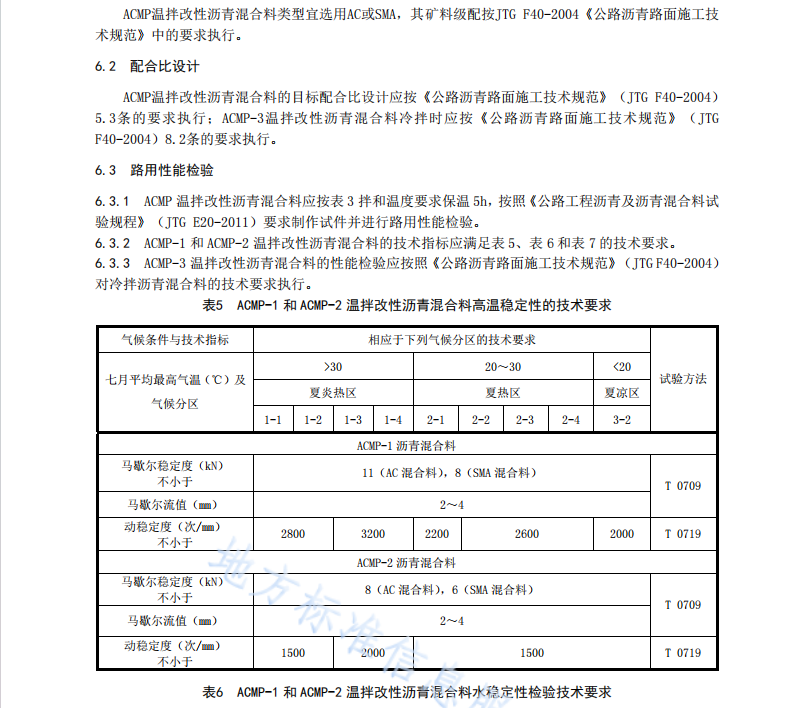 DB51T2512-2018 ACMP溫拌改性瀝青應(yīng)用技術(shù)