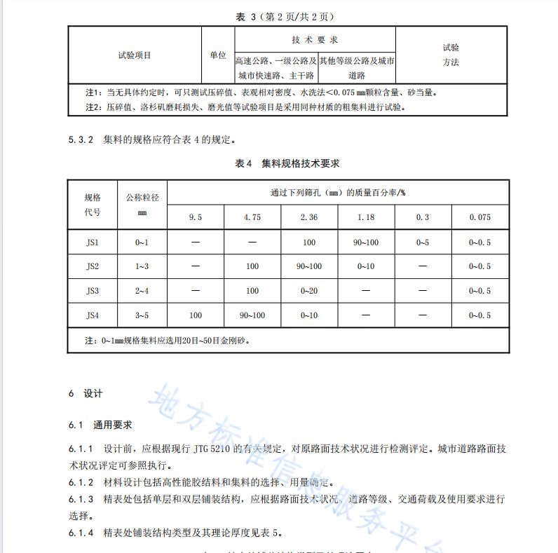 DB50 T 1047-2020 沥青路面精表处技术规范