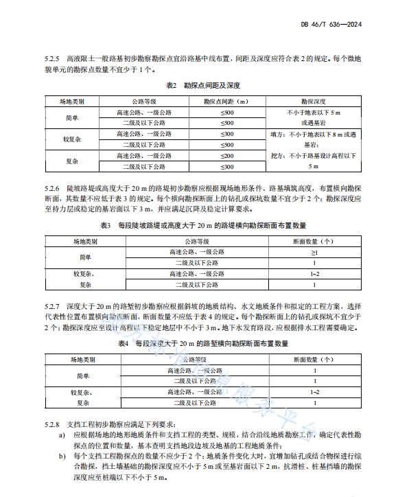 DB46 T 636-2024 公路高液限土路基設(shè)計與施工技術(shù)規(guī)范