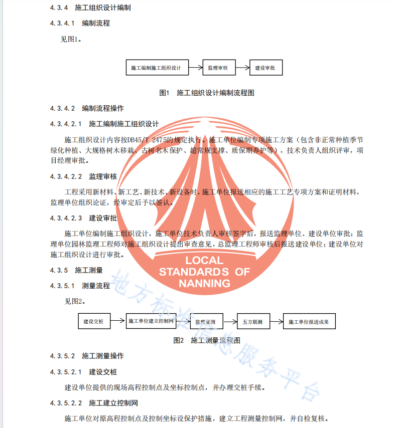 DB4501T 0015—2023 園林綠化工程施工及驗(yàn)收技術(shù)規(guī)程