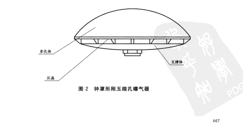 CJT263-2007水处理用刚玉微孔曝气器