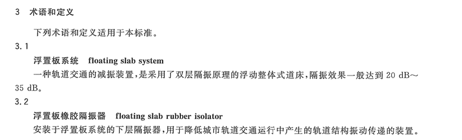 CJT285-2008城市轨道交通浮置板橡胶隔震器