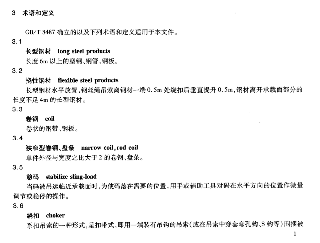 JTT245-2011港口鋼材裝卸作業(yè)安全技術(shù)要求