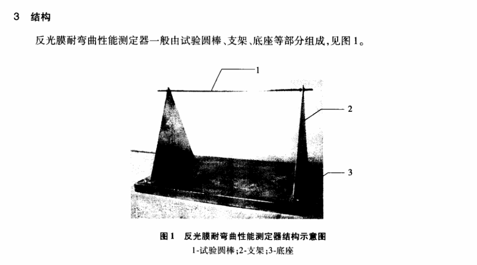 JTT762-2009反光膜耐彎曲性能測(cè)定器