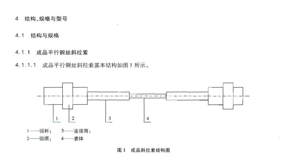 JTT775-2010大跨度斜拉桥平行钢丝斜拉索