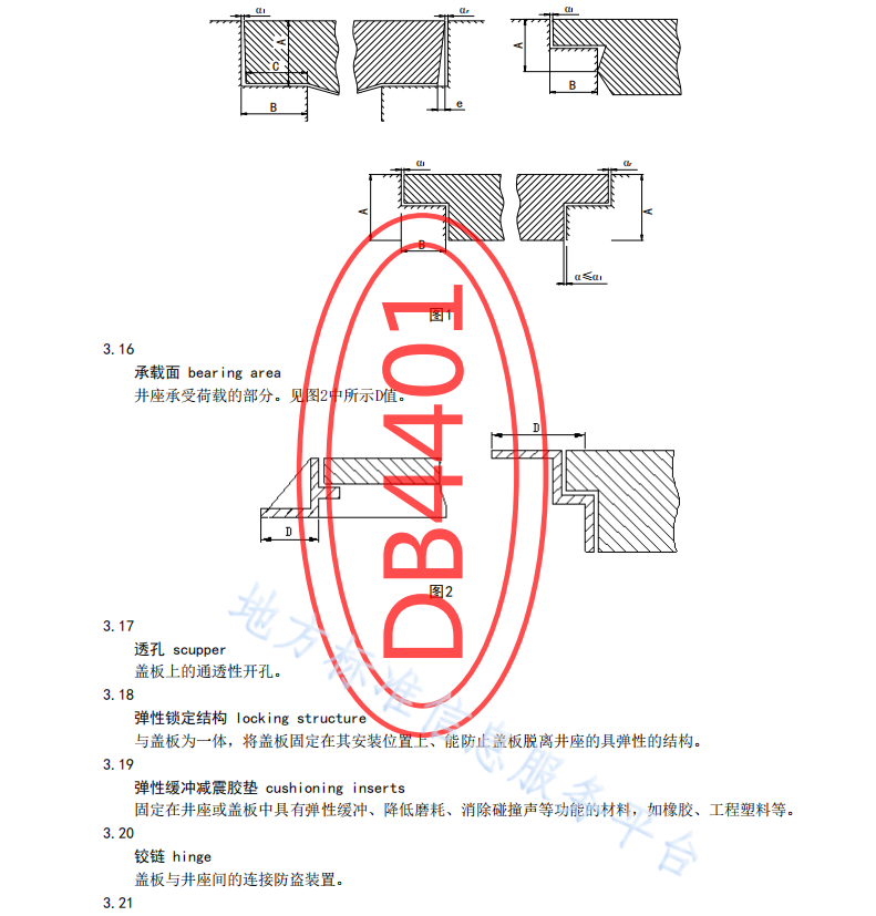 DB4401 T 215—2023 井盖设施技术规范