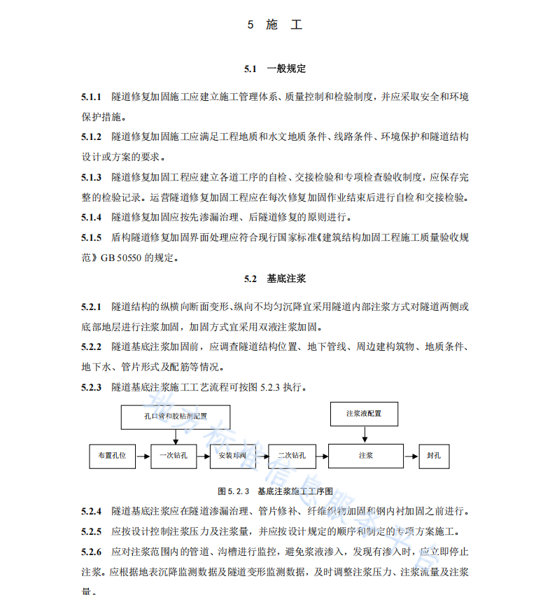 DB11 T 1843-2021 盾構(gòu)法隧道修復加固工程施工質(zhì)量驗收規(guī)范