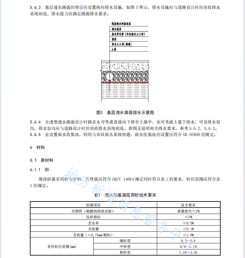 DB42T2267-2024 現(xiàn)澆砂基透水路面應用技術規(guī)程