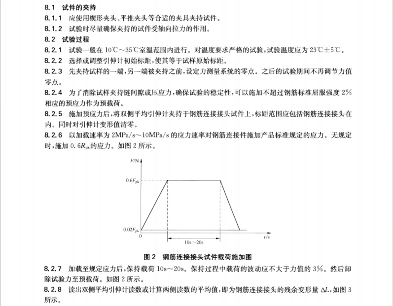 YBT 4503-2015 鋼筋機(jī)械連接件殘余變形量試驗(yàn)方法