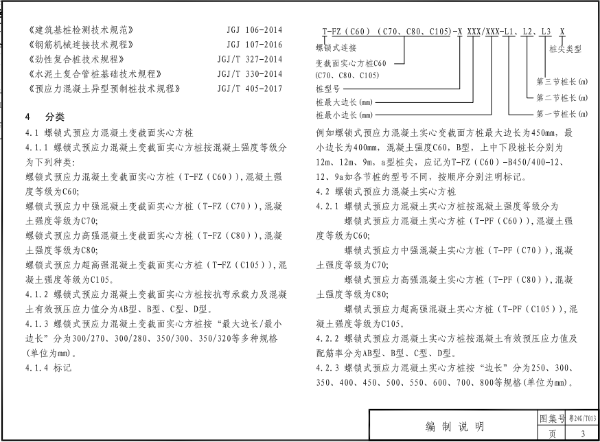 粵24GT013 螺鎖式連接預(yù)應(yīng)力混凝土方樁