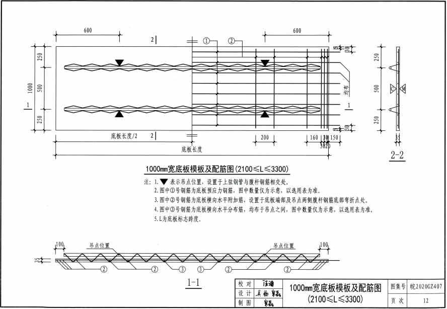 皖2020GZ407 鋼管桁架預(yù)應(yīng)力混凝土疊合板(35、40mm厚底板) 