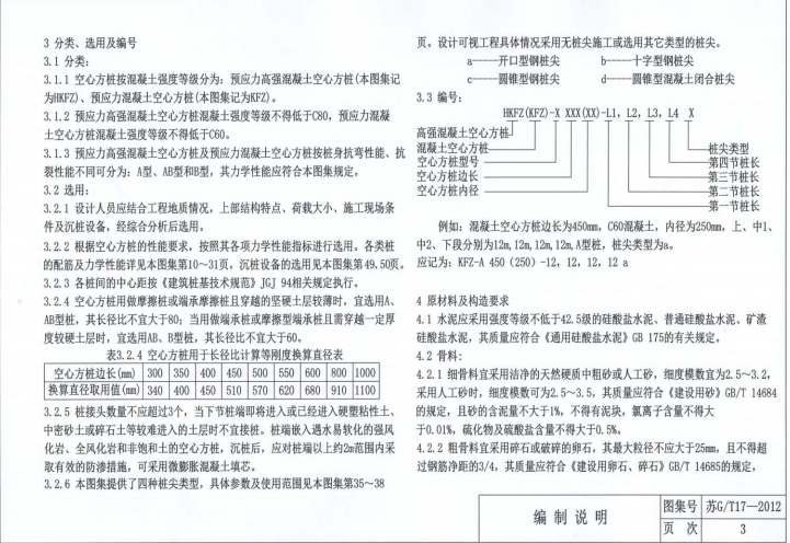 蘇GT 17-2012先張法預(yù)應(yīng)力離心混凝土空心方樁