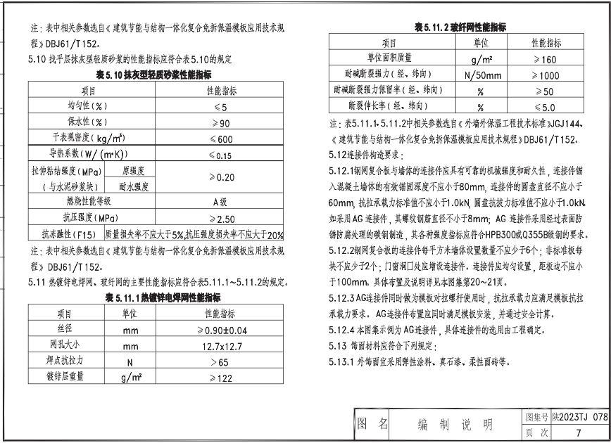 陜2023TJ 078 建筑節(jié)能與結(jié)構(gòu)一體化裝配式免拆模板輕質(zhì)鋼網(wǎng)復(fù)合保溫系統(tǒng)構(gòu)造圖集