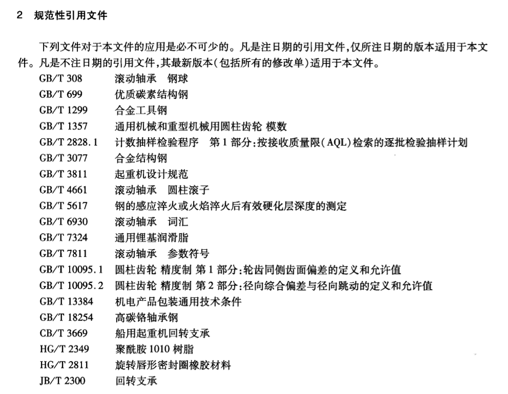 JTT846-2012港口起重機(jī)回轉(zhuǎn)支承