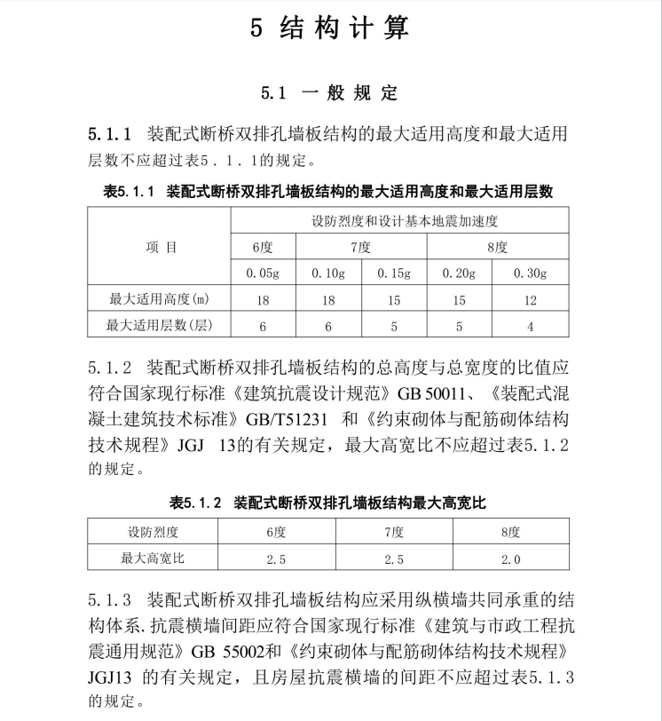 TCECS 1557-2024 裝配式斷橋保溫承重雙排孔混凝土墻板應(yīng)用技術(shù)規(guī)程