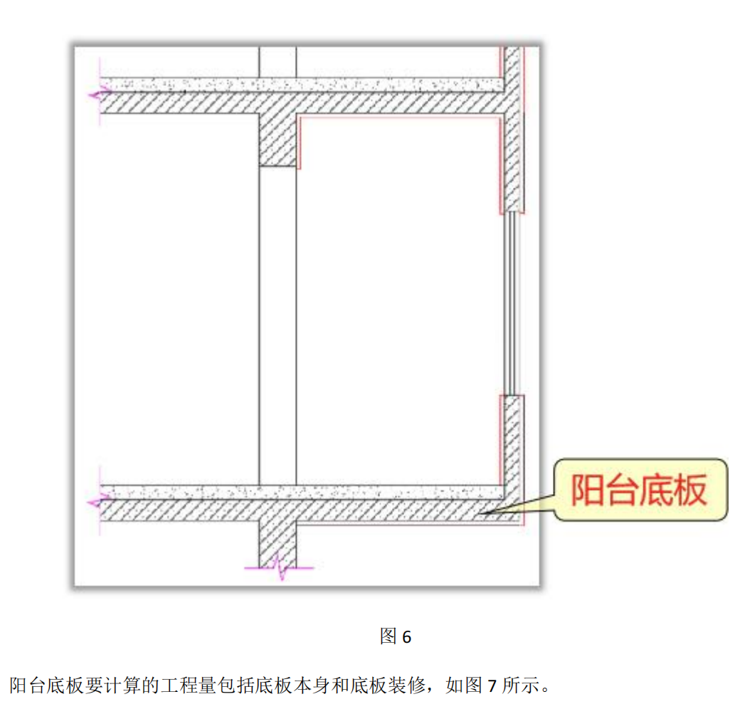 一分鐘學(xué)會(huì)陽(yáng)臺(tái)工程量計(jì)算