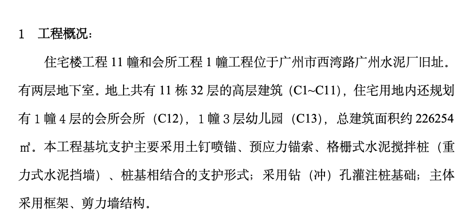 住宅樓工程11幢和會(huì)所工程1幢工程旁站監(jiān)理方案