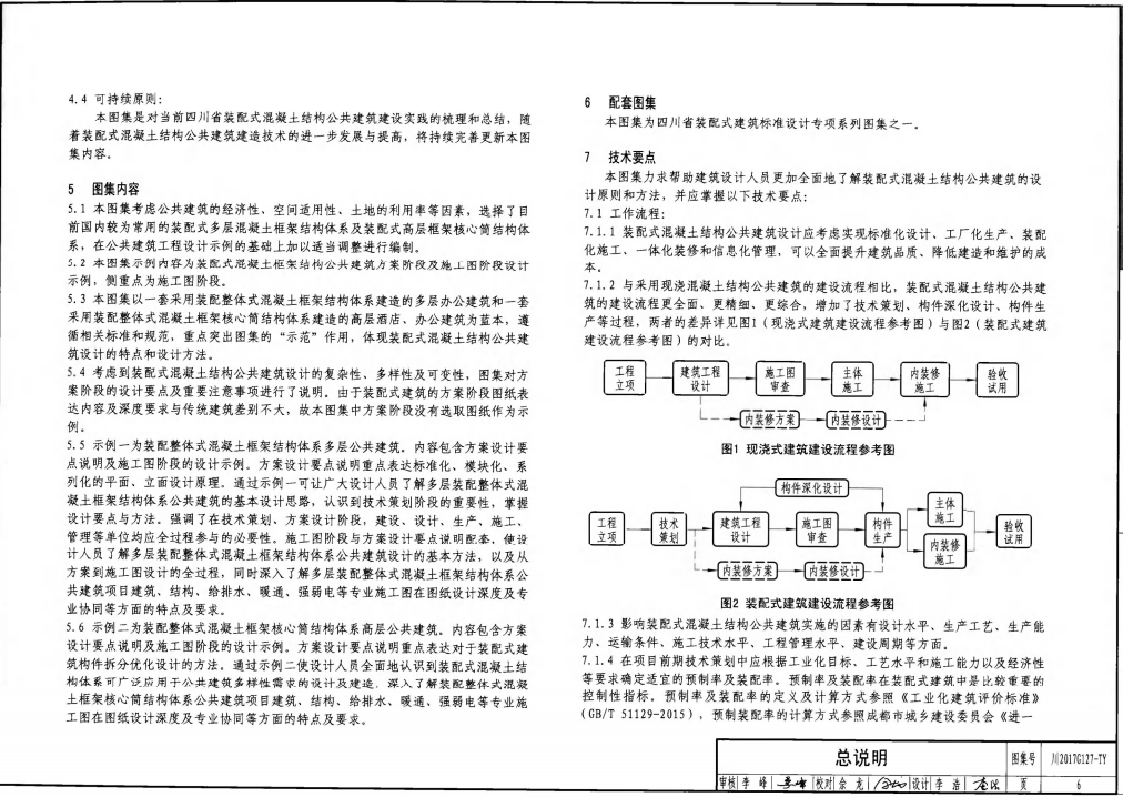 川2017G127-TY 四川省裝配式混凝土結構公共建筑設計示例