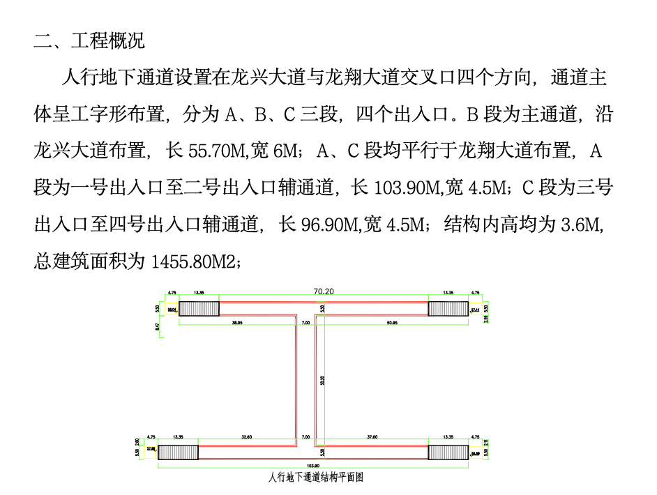 龍興大道市政工程人行地下通道監(jiān)理工作總結(jié)