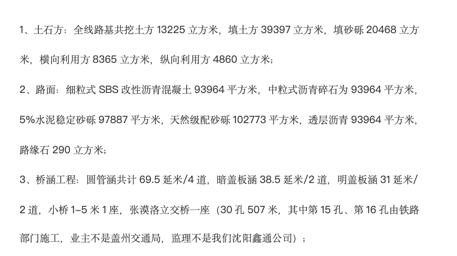 沈大高速公路蓋州連接線擴(kuò)建工程監(jiān)理工作總結(jié)