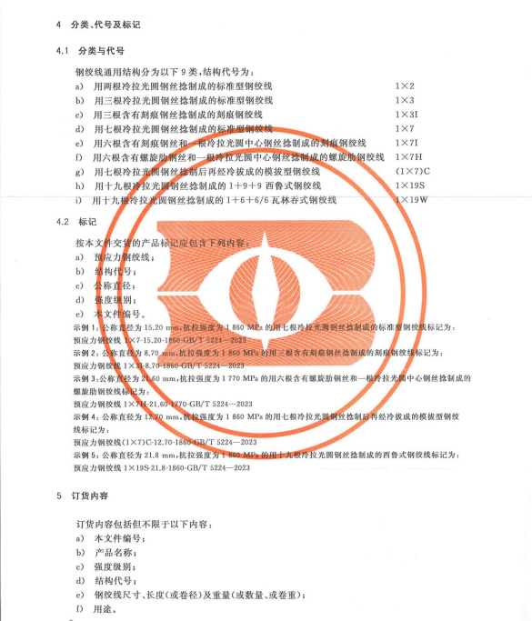 GB∕T 5224-2023 預應力混凝土用鋼絞線