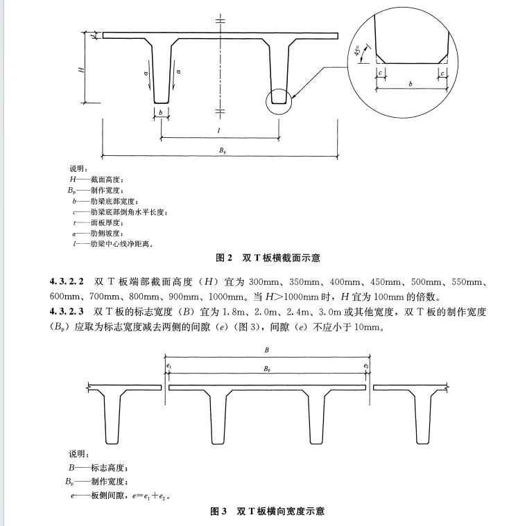 TCCES 6001-2020 預(yù)應(yīng)力混凝土雙T板