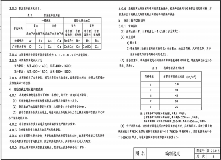 陜22J16 管溝及蓋板