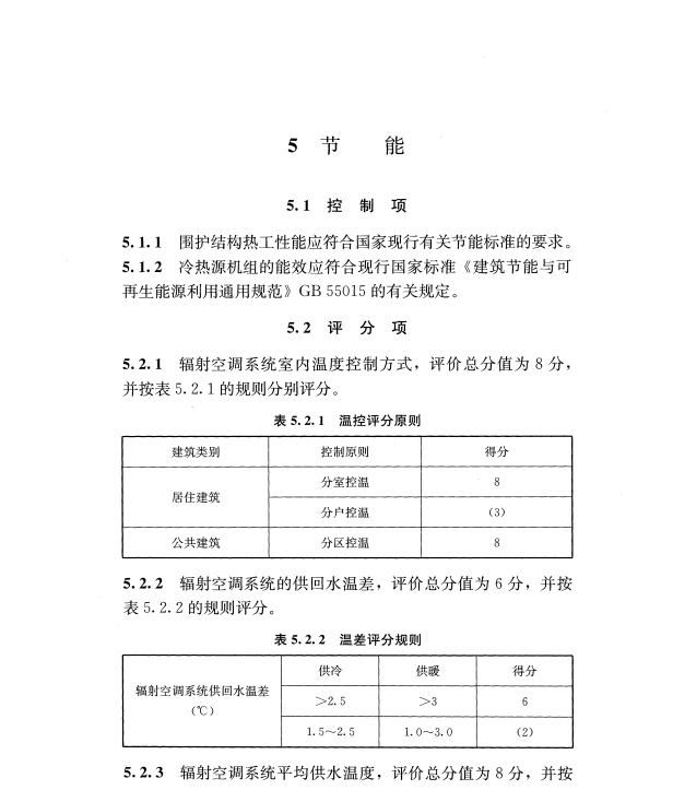 TCECS 1660-2024 輻射空調(diào)系統(tǒng)性能評價標(biāo)準