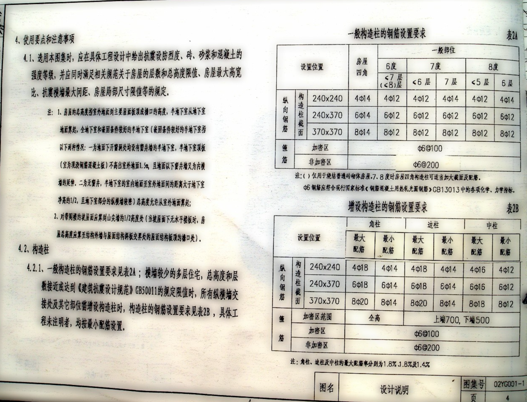 河南02YG001-102系列結(jié)構(gòu)標(biāo)準(zhǔn)設(shè)計(jì)圖集