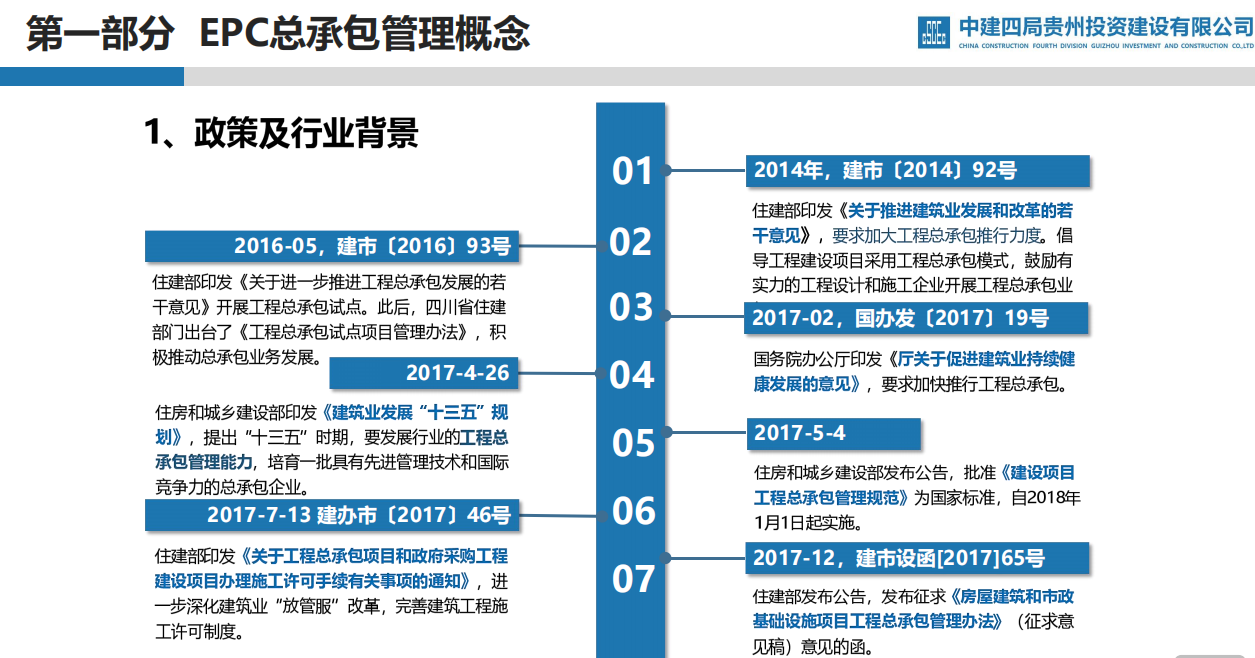 中建四局EPC總承包管理能力提升探索與實施（69頁）