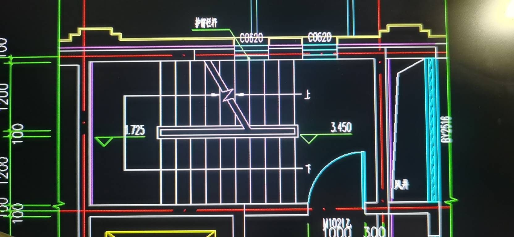 楼梯详图里面的截断符号如何更简单地理解?