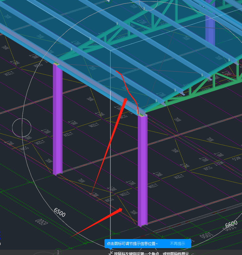 钢结构屋面拉条布置