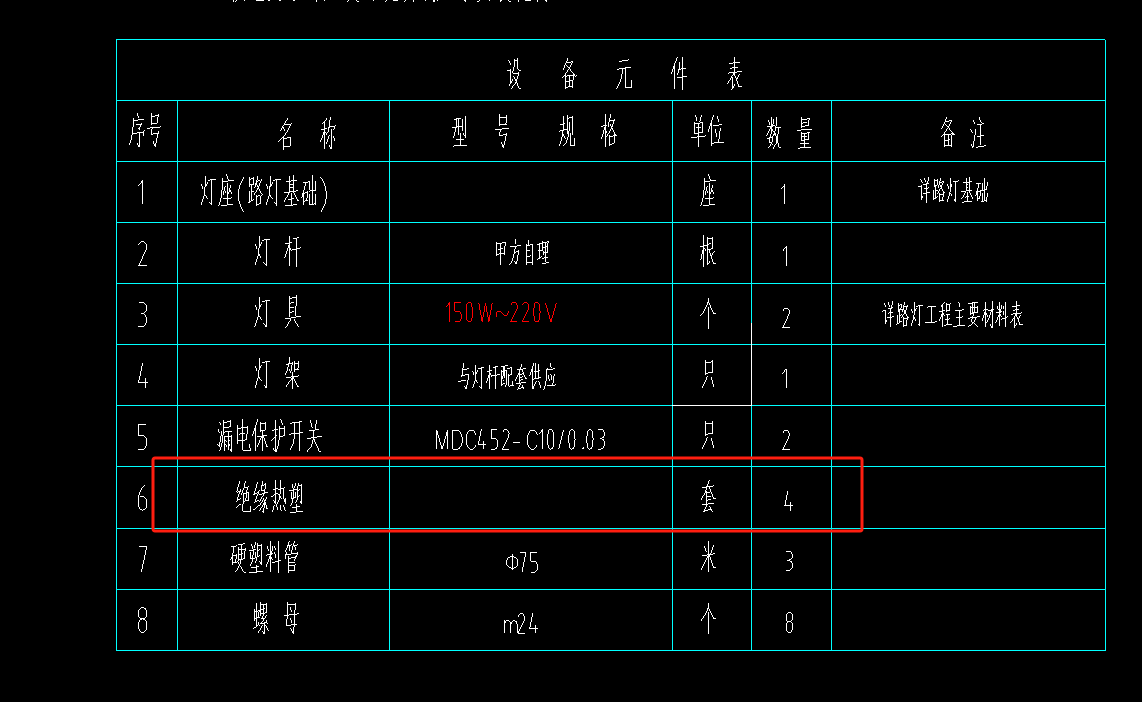 路灯绝缘热缩