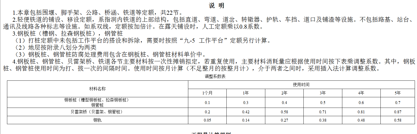 在套用拉森钢板桩定额时，钢板桩的价格和消耗量应该如何调整？
