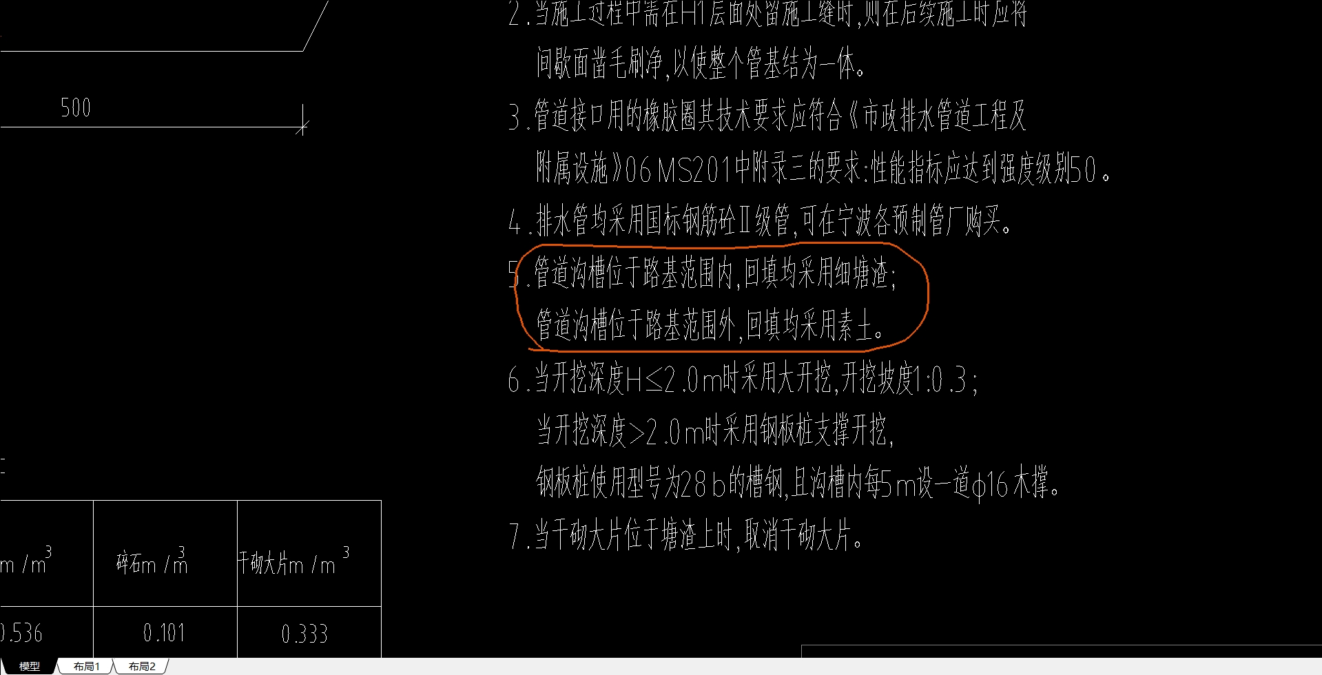 沟槽挖塘渣 用挖出来的塘渣回填 这一部分套回填塘渣定额是不是要把材料表的塘渣删除