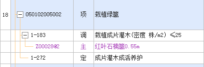 园林绿化定额里的这段是什么意思？